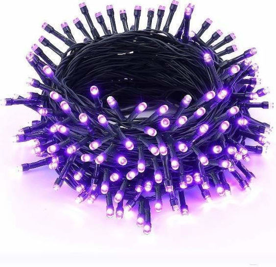 100 Lights LED 8m. Purple in String 1pcs