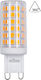 Universe LED Bulb 10W for Socket G9 Warm White 1000lm