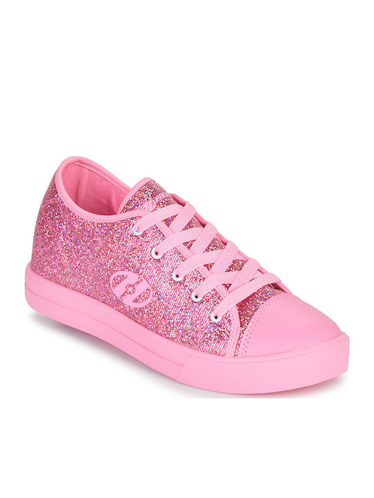 Classic Kinder Sneakers mit Rollen Rosa