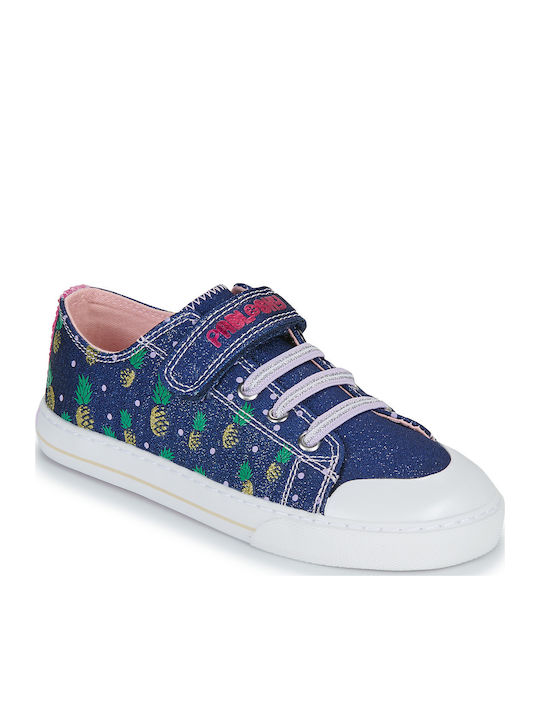 Kinder Sneakers mit Klettverschluss Blau
