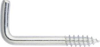 Marefix Vierkant-Schraubhaken Verzinkt mit Durchmesser M21 und Länge 80mm 200 Stück
