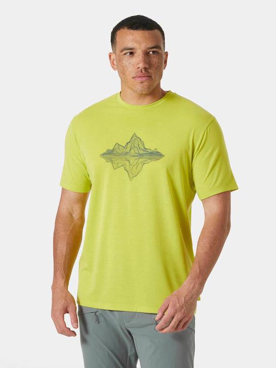 Helly Hansen Recycled Μπλούζα Κοντομάνικη Green