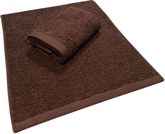 Le Blanc Handtuch 30x50εκ. Brown Gewicht 500gr/m²