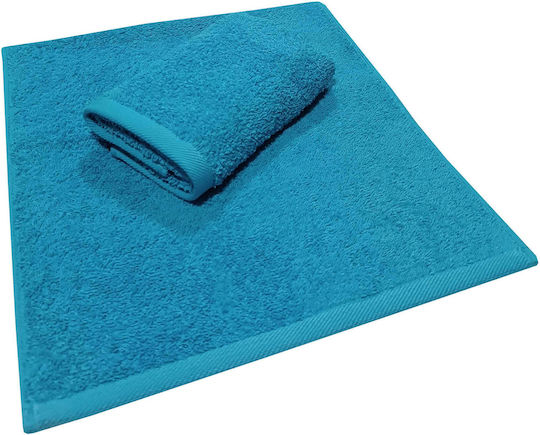 Le Blanc Handtuch 30x50εκ. Petrol Gewicht 500gr/m²