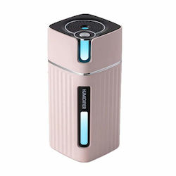 Siks Humidifier Aroma Diffuser Ultrasonic Silent Cube Shape Suitable Car Office Home Pink Siks Humidifier Aroma Diffuser Ultrasonic Silent Cube Shape Suitable Car Office Home Pink