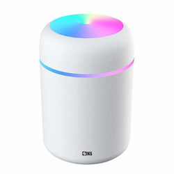 Siks Luftbefeuchter Aroma Diffuser Weiß 12x7,5 cm