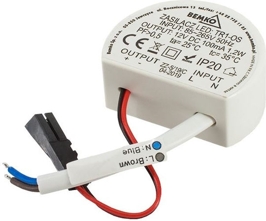 Led Step Light Box Power Supply Stepper 12v Dc 1.2w 100ma