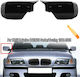 Комплект от 2 странични капаци за огледала в стил Батман BMW E46 E39 1998 2005