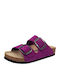 Sandale Casual Damă Anatomici Din Piele Violet