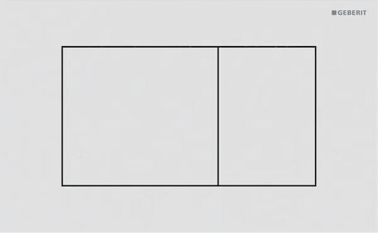 Geberit Sigma Flush Plate Dual Flush