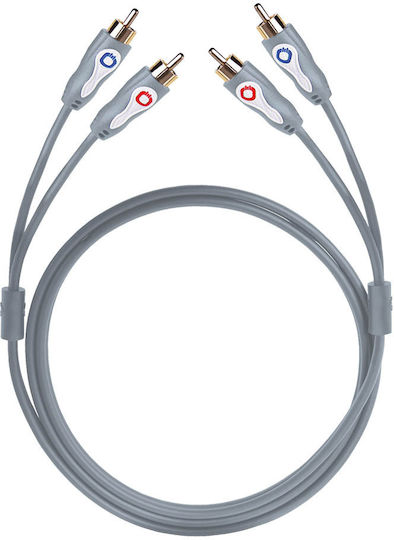 Oehlbach Lf Audio Cable 2x RCA male - 2x RCA male 3m