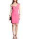 Summer Mini Dress for Wedding Christening Pink