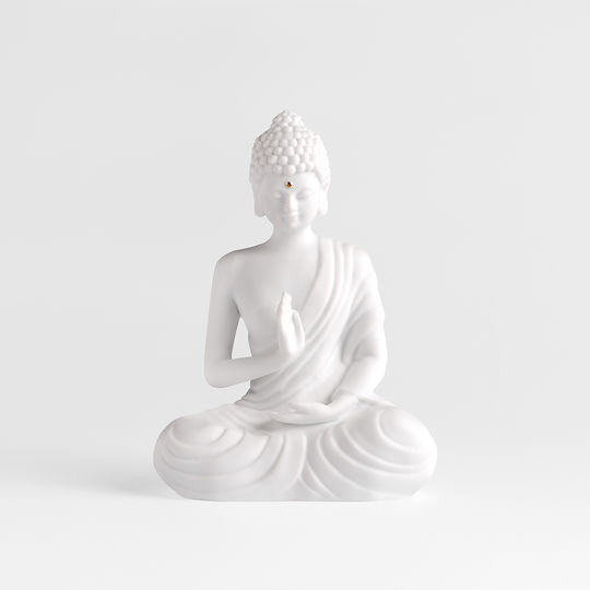 Räder Porzellan Dekorative Zen Spirit Buddha Figur Sitzend Klein