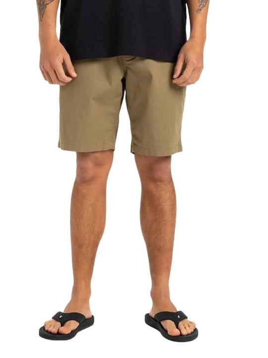 Quiksilver Ανδρική Βερμούδα Chino Λαδί