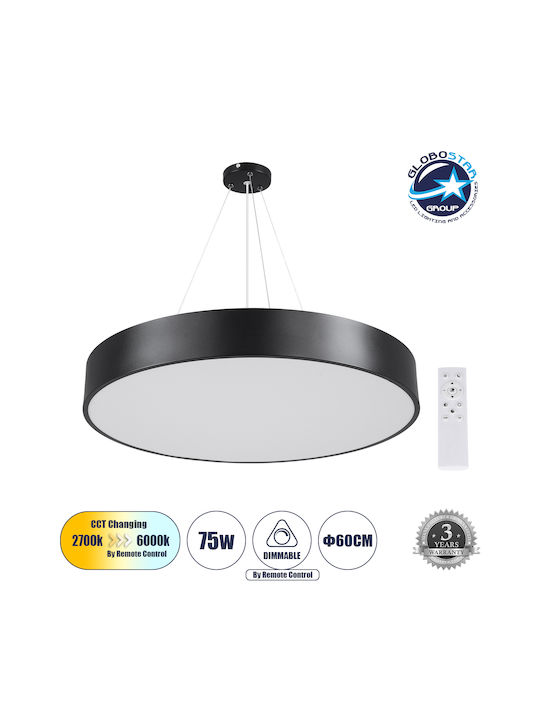 GloboStar Burton Κρεμαστό LED Panel 75W με Θερμ...