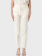 Bello Damen Leinen Hose White