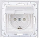 Kopp Hk07 Power Socket White 1pcs