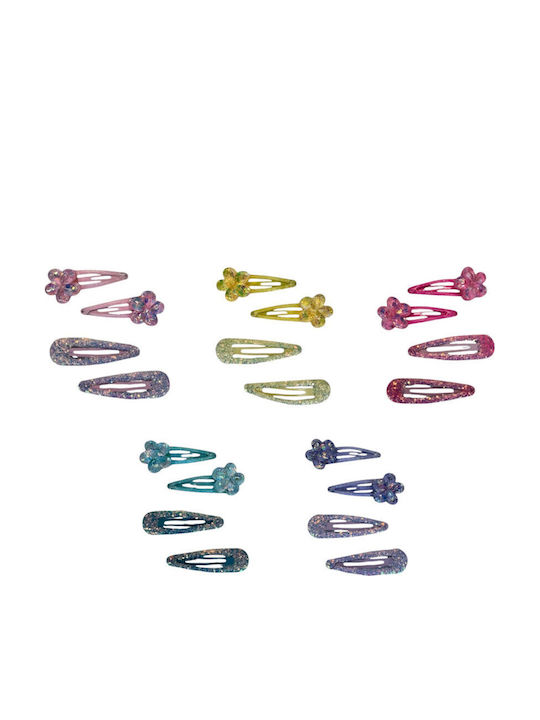 Ro-Ro Accessories Set of Kids Hair Clips with Hair Clip (Various Designs) 4pcs