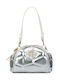 Women's Crossbody Shoulder Bag Silver