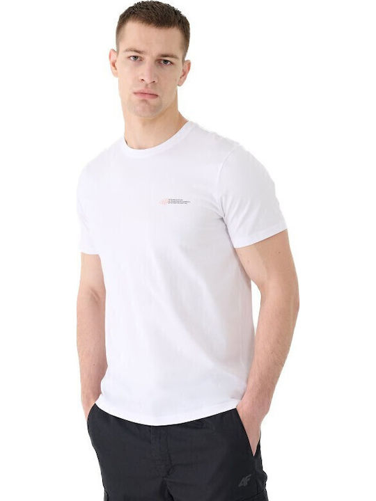 4F Sportliches T-Shirt White