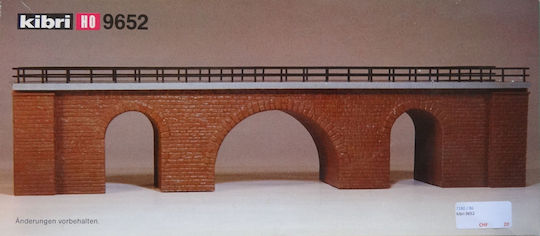 Kibri Model Figure Stone Arch Bridge Ho 1:87 9652