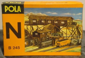 Pola N Model Figure Old Timer Coal Mine N Scale B 245