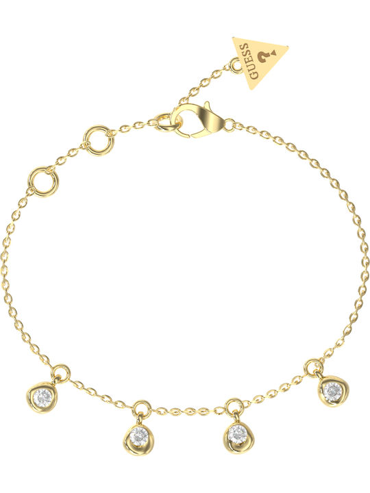 Guess Дамска Гривна от Златна Стомана 21см