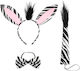 Carnival Zebra Costume Set 3 Pieces