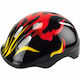 Action One Kids Helmet Flames Size 52-54 Black