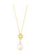 Breeze Placat cu aur cu Perle & Zirconiu