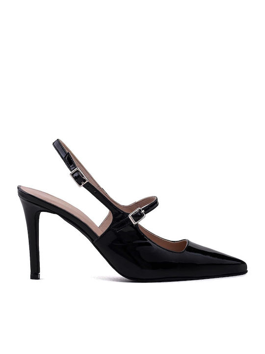 Sagiakos Black Heels