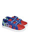 Pj Masks Kids Sneakers with Hoop & Loop Closure Red