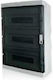 Lineme Wall mounted Waterproof 54-Elements Fuse Box with 3 Rows