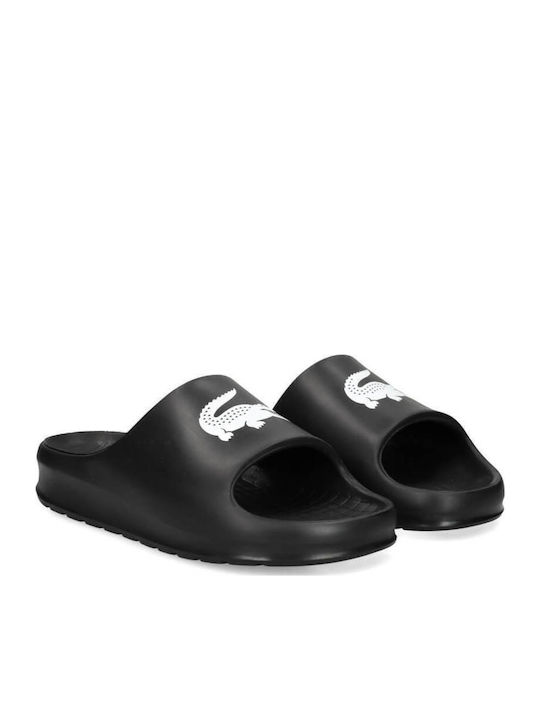 Lacoste Serve Sliders 2.0 Slides Negre