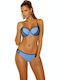 Set Bikini Push Up Μπλε