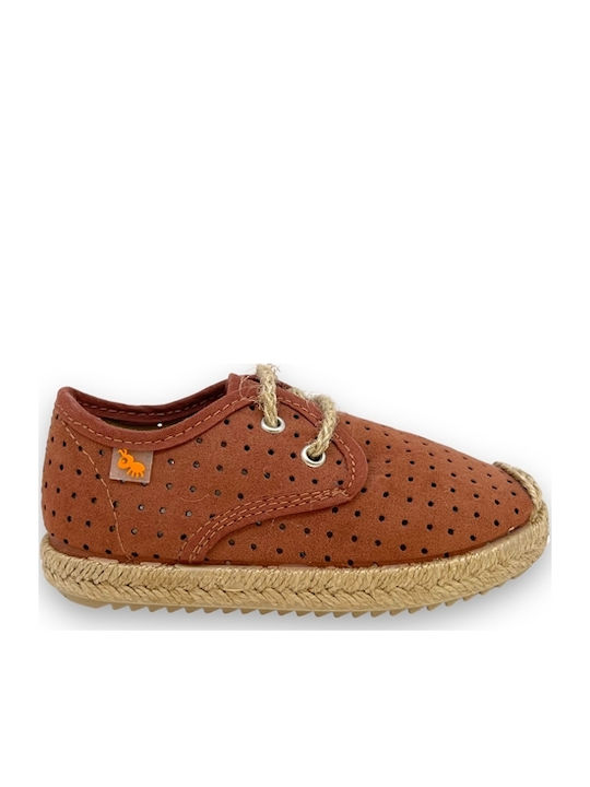 Vulladi Kids Espradrilles with Laces Red