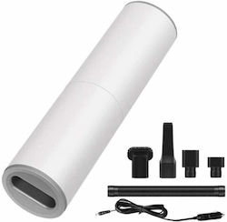 Portable Car Vacuum Cleaner Siks 7000 Pa 43000r/min 120w 4000 Mbar Mini Wet Dry Vacuum Multiple Filtration System Aluminum Abs Alloy Titanium White Portable Car Vacuum Cleaner Siks 7000 Pa 43000r/min 120w 4000 Mbar Mini Wet Dry Vacuum Multiple Filtration System Aluminum Abs Alloy Titanium White