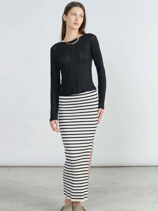 Midi Rock White-Black