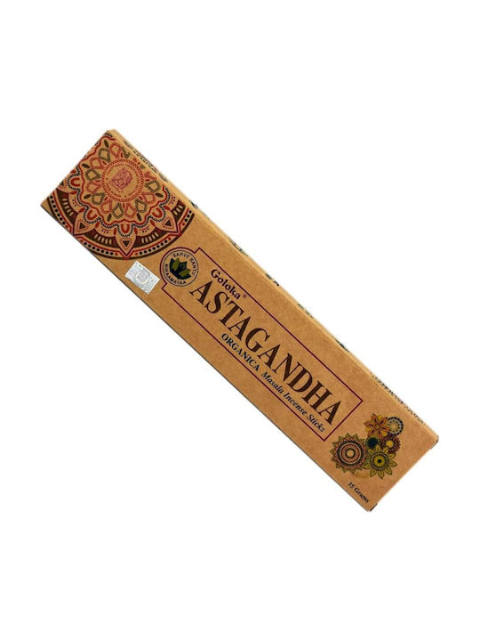 Aρωματικά Στικ Organic Astagandha Goloka Incense Sticks 15g