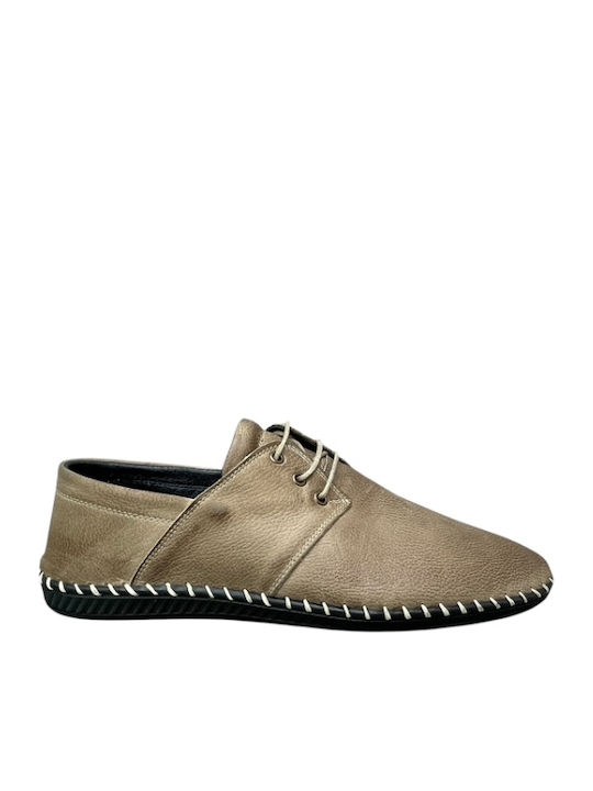 Men's Leather Casual Shoes Brown