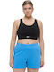 Reebok Damen Identity Sl Ft Shorts Erholungsblau