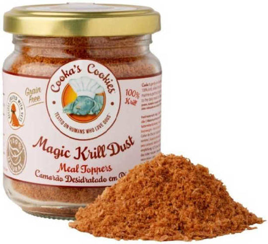 Cooka's Cookies Topper Krill Dust Dog & Cat Dietary Supplement Krill 65g