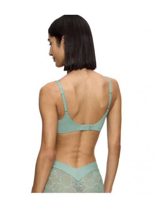 Triumph Body Make-up Plunge Plunge Bra Misty Tu...