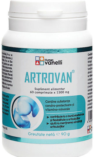 Human Vanelli Atrovan Συμπλήρωμα για την Υγεία Αρθρώσεων & Οστών 60 κάψουλες