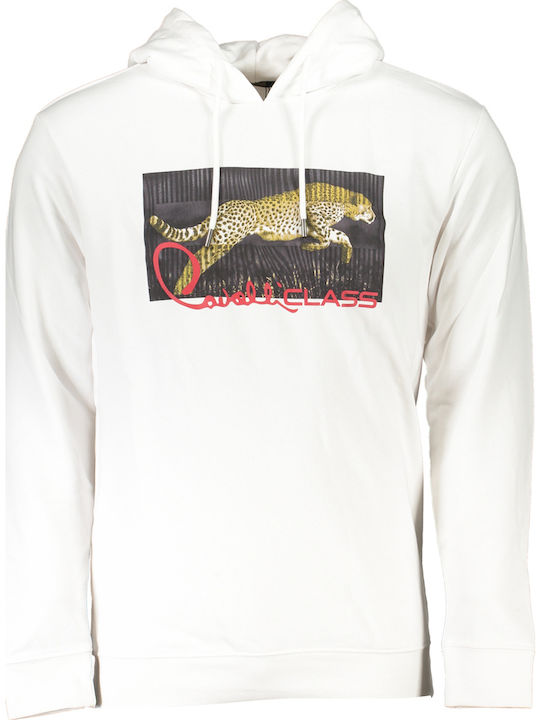 Roberto Cavalli White с Качулка