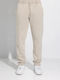 Sweatpants with Elastic Beige
