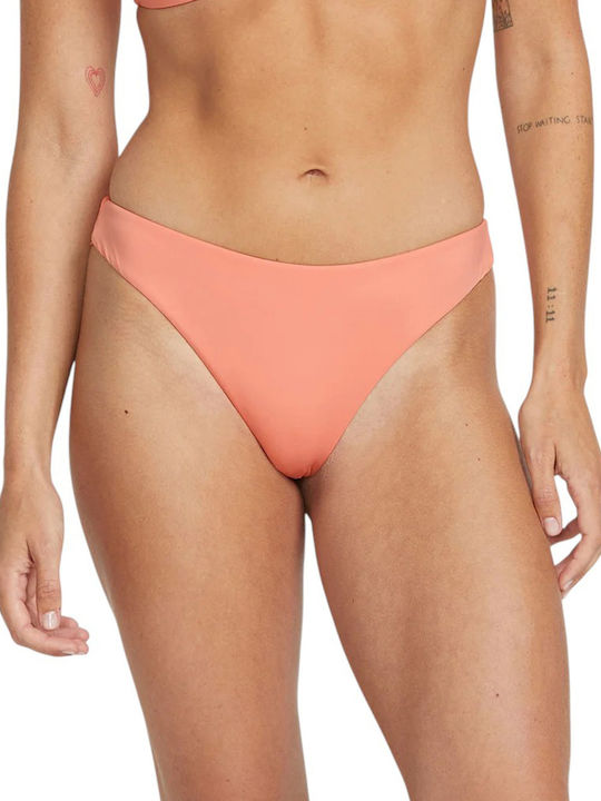 Volcom Simply Seamless Bikini Slip ORANGE