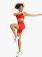Heart Into It Training Γυναικείο Κολάν-Σορτς Ψηλόμεσο Poppy Red ERJNS03435-RNN0