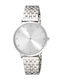 Loisir Women's Watch with Silver Metal Bracelet