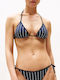 Bikini Triunghi Dark Blue